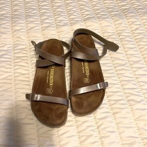 Birkenstock Ankle Wrap Sandals Size 38
